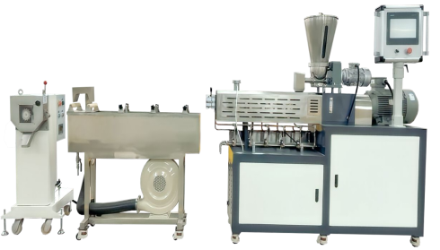 水冷拉条双螺杆挤出机